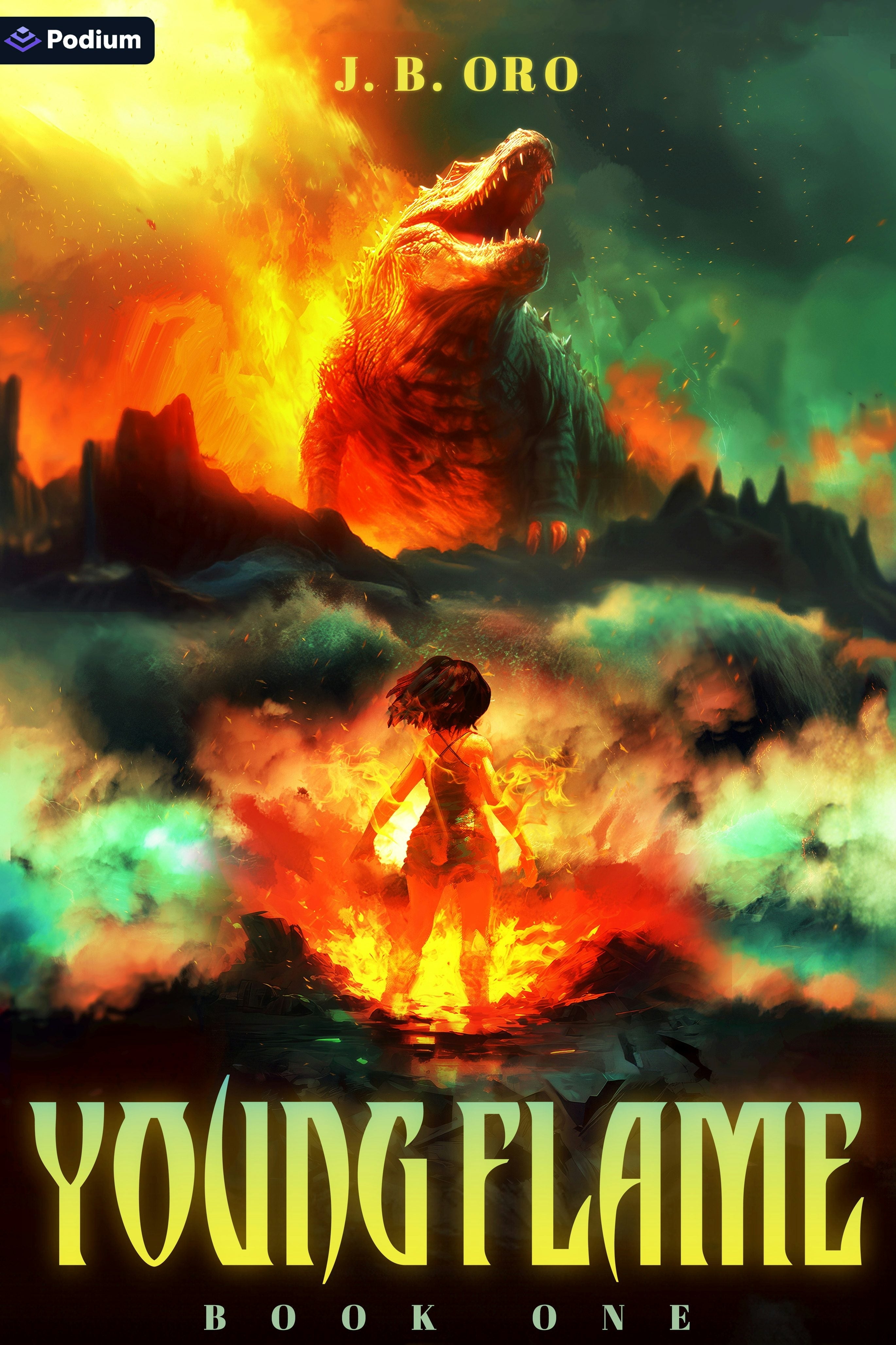 Book cover image for Young Flame ISBN: 9781039479081